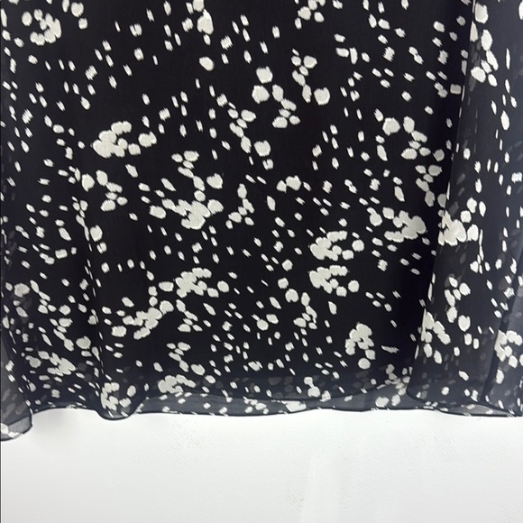 CAbi Cosmos Night Sky Black and Gray Short Sleeve Blouse Size XL - Picture 12 of 12